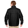 Harriton Men's Black Survey Fleece-Lined All-Season Jacket