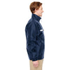 Harriton Men's Dark Navy Survey Fleece-Lined All-Season Jacket