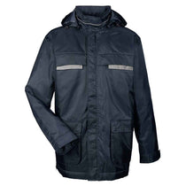 Harriton Men's Dark Navy Axle Insulated Cargo Jacket