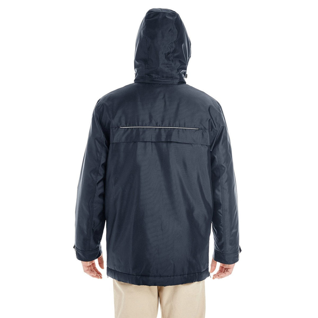 Harriton Men's Dark Navy Axle Insulated Cargo Jacket