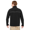 Harriton Men's Black Echo Soft Shell Jacket