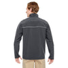 Harriton Men's Dark Charcoal Echo Soft Shell Jacket