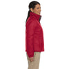 Harriton Women's Red Essential Polyfill Jacket