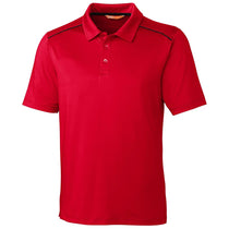 Cutter & Buck Men's Red Chance Polo