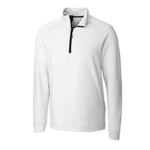 Cutter & Buck Men's White Jackson Overknit