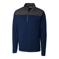 Cutter & Buck Men's Navy/Link Skyridge Half Zip