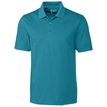 Cutter & Buck Men's Teal Blue Fairwood Polo