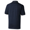 Cutter & Buck Men's Liberty Navy DryTec Short Sleeve Advantage Tipped Polo