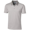 Cutter & Buck Men's Polished Forge Polo Tonal Stripe Tailored Fit