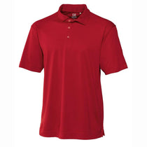 Cutter & Buck Men's Cardinal Red DryTec S/S Genre Polo