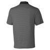 Cutter & Buck Men's Black/Oxide DryTec Trevor Stripe Polo