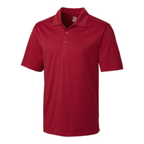 Cutter & Buck Men's Cardinal Red Heather DryTec Chelan Polo