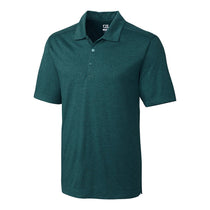 Cutter & Buck Men's Midnight Green Heather DryTec Chelan Polo