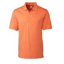 Cutter & Buck Men's Orange Burst Heather DryTec Chelan Polo