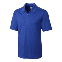 Cutter & Buck Men's Tour Blue Heather DryTec Chelan Polo