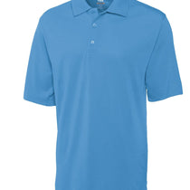 Cutter & Buck Men's Tall Light Blue DryTec S/S Championship Polo