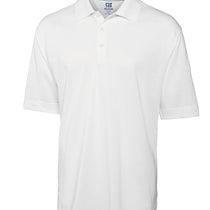 Cutter & Buck Men's Tall White DryTec S/S Championship Polo