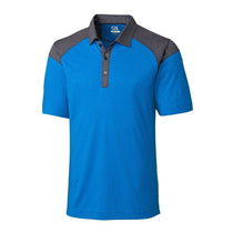 Cutter & Buck Men's Digital Heather Chelan Colorblock Polo