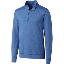 Cutter & Buck Men's Tour Blue Shoreline Half Zip