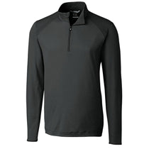 Cutter & Buck Men's Black Williams Half Zip