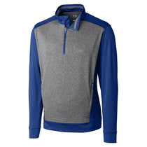 Cutter & Buck Men's Tour Blue DryTec Replay Half-Zip