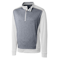 Cutter & Buck Men's White DryTec Replay Half-Zip