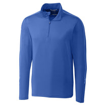 Cutter & Buck Men's Tour Blue DryTec Pennant Sport Half-Zip