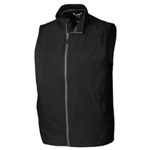 Cutter & Buck Men's Black DryTec Nine Iron Vest