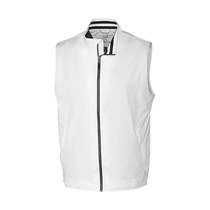 Cutter & Buck Men's White DryTec Nine Iron Vest