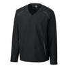 Cutter & Buck Men's Black WeatherTec Beacon V-Neck Jacket