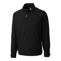 Cutter & Buck Men's Black WeatherTec Summit Half Zip