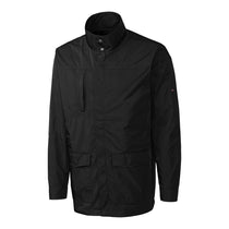 Cutter & Buck Men's Black WeatherTec Birch Bay Field Jacket