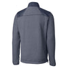Cutter & Buck Men's Liberty Navy Heather WeatherTec Cedar Park Full-Zip