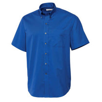 Cutter & Buck Men's French Blue S/S Epic Easy Care Fine Twill