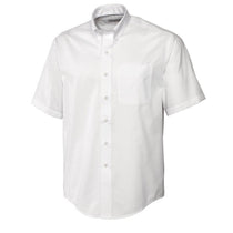 Cutter & Buck Men's White S/S Epic Easy Care Fine Twill