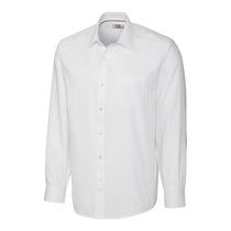 Cutter & Buck Men's White L/S Epic Easy Care Spread Nailshead