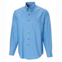Cutter & Buck Men's Light Blue Easy Care Twill Dress Shirt