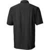 Cutter & Buck Men's Black Solana Check Short Sleeve