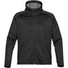 Stormtech Men's Black/Granite Tactix Bonded Fleece Hoody