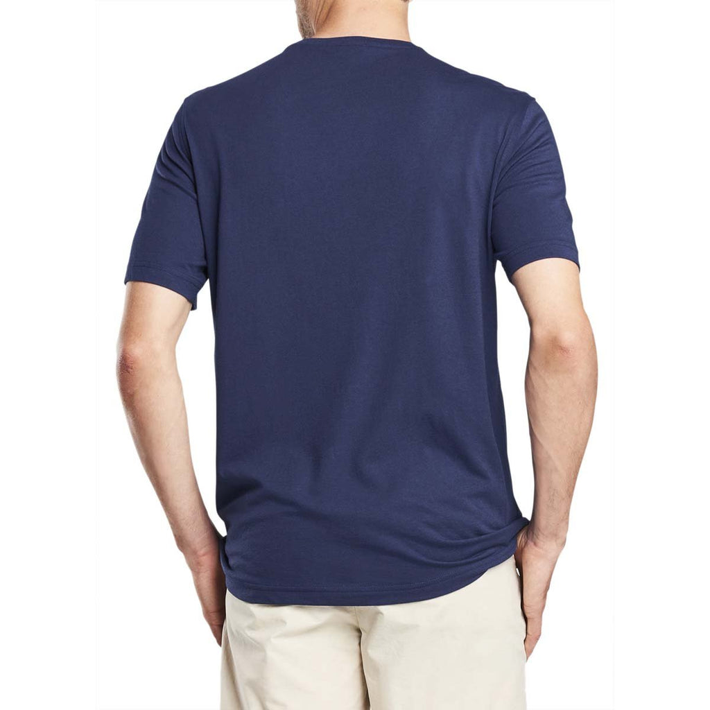 Peter Millar Men's Atlantic Blue Seaside Summer Soft Pocket Tee