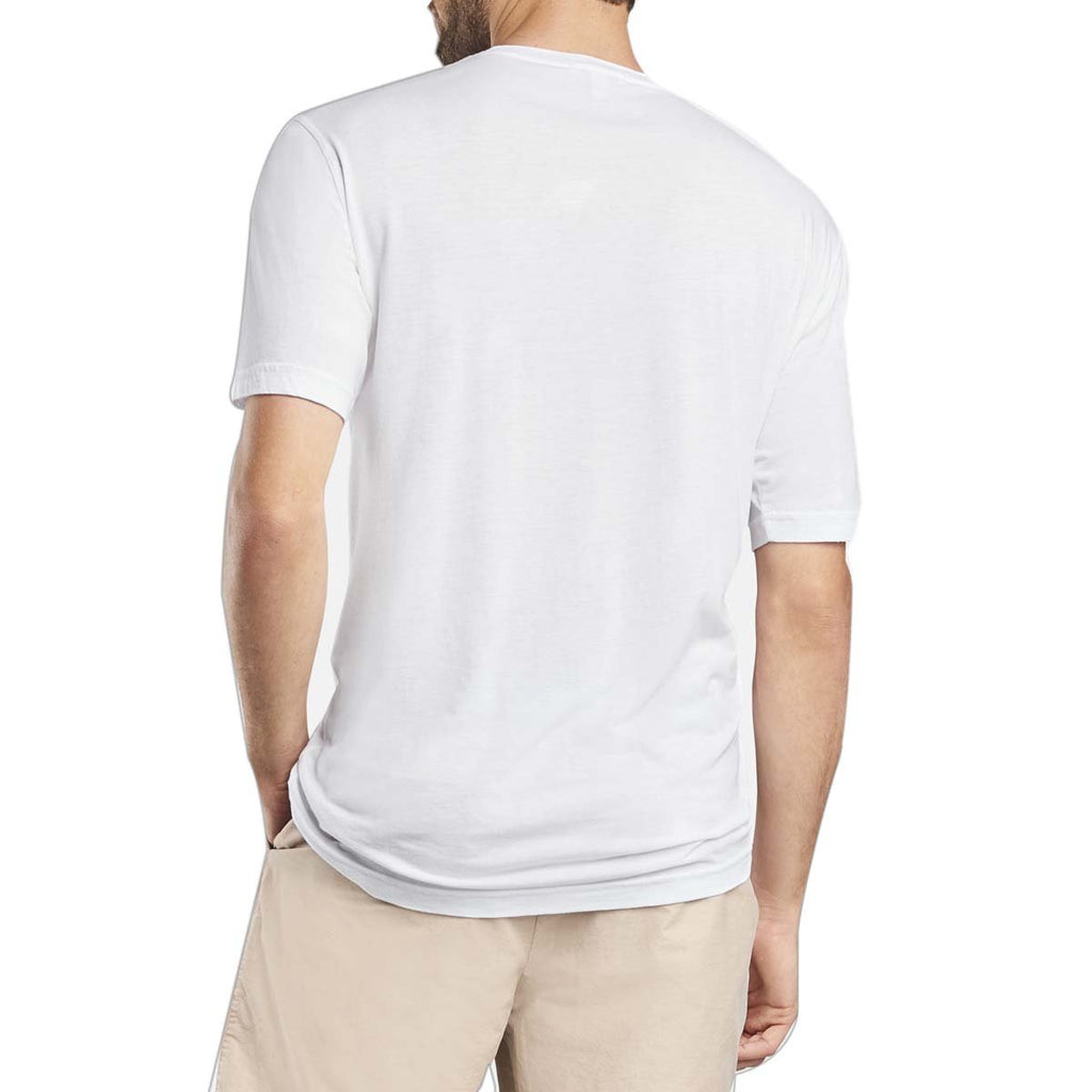 Peter Millar Men's White Seaside Summer Soft Pocket Tee