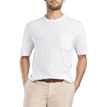 Peter Millar Men's White Seaside Summer Soft Pocket Tee