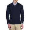 Peter Millar Men's Navy Crown Soft V-Neck Sweater