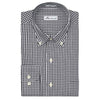 Peter Millar Men's Black Crown Soft Gingham Shirt