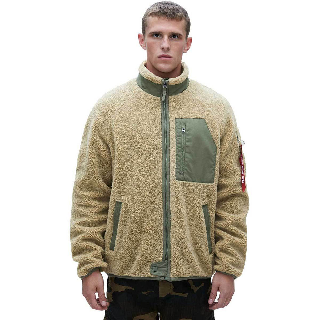 Alpha Industries Men's Cream Ridge Utility Jacket