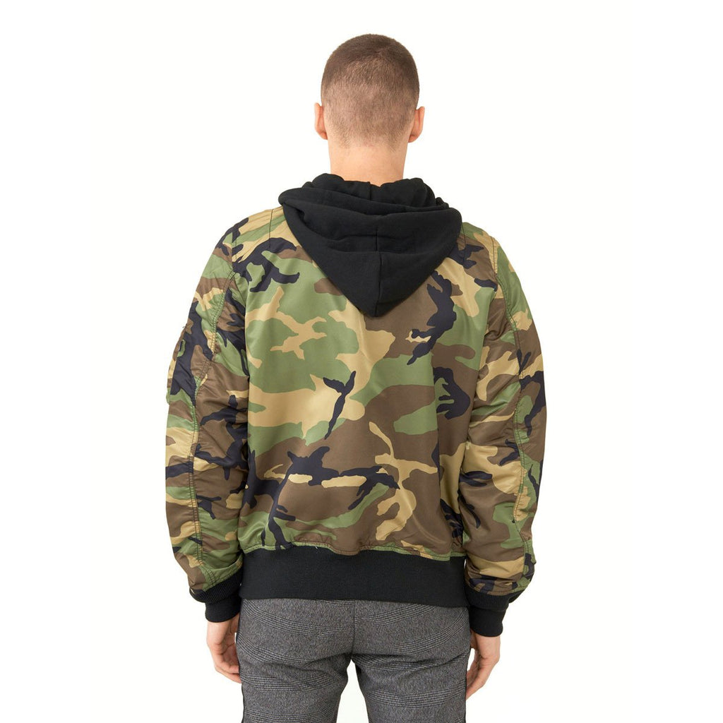 Alpha Industries Men's Woodland Camo L-2B Natus Jacket