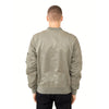 Alpha Industries Men's Vintage White L-2B Blood Chit Battlewash Flight Jacket
