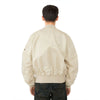 Alpha Industries Men's Vintage White L-2B Loose Flight Jacket