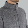 Zusa Men's Grey Heather Midtown Fleece Full Zip
