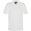 Stormtech Men's Tech White Micromesh Polo